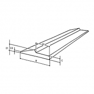 KT1016 Listwa łyżki, 500HB 6 m