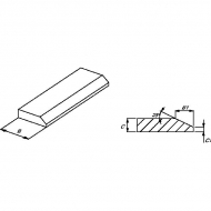 KT300356HX Listwa łyżki, Hardox 400