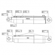 2492400 Cylinder hydrauliczny