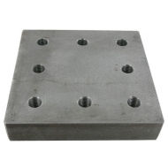 00645030 Płyta montażowa do zaczepu 130 x 130 mm M20 Scharmüller