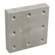 00645010 Płyta montażowa do zaczepu 145 x 145 mm M20 Scharmüller