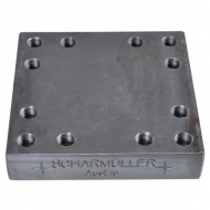 00645130 Płyta montażowa do zaczepu 160 x 160 mm M20 Scharmüller