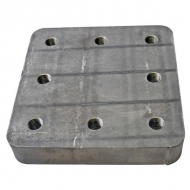 8004472 Płyta do wspawania, 145 x 145 8 x M20 Walterscheid