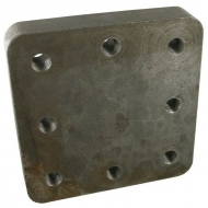 8004473 Płyta do wspawania, 145 x 145/160 8 x M20 Walterscheid