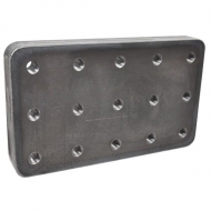 8004959 Płyta do wspawania, 145 x 145 15 x M20, Walterscheid