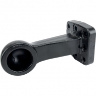 RO59347 Zaczep kulowy K80 100x110 mm 8 otworów Ø17 mm Rockinger