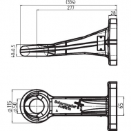 00652420A90 Zaczep oczkowy 50 mm