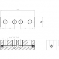 CWP414 Blok rozdzielczy CWP, szybkozłącze