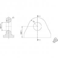 8004930 Zaczep oczkowy Zotek-50 Walterscheid