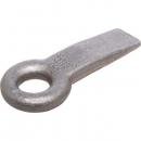 BE6528 Ucho zaczepu, do wspawania 65x28 mm Ø 50 mm