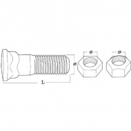 CPB58 Nakrętka 5/8"