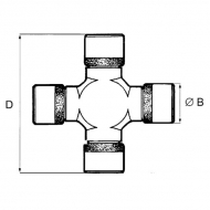 070610005 Krzyżak, 30,0x81,8 mm, 30x81,8 mm