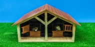 Stajnia dla koni Schleich w skali 1:24 Kids Globe 610167