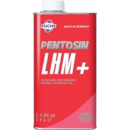 601102653 Olej hydrauliczny, hamulcowy Pentosin LHM +, 1 l  FUCHS