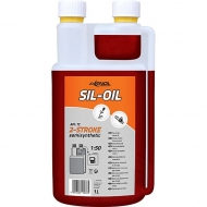 1074951510 Olej do 2-suwów Sil-oil Axenol, czerwony 1 l