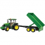 U02108 John Deere 5115M z przyczepą