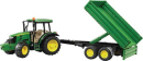 U02108 Ciągnik John Deere 5115M z przyczepą wywrotką 1:16 Bruder
