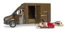 U02678 Mercedes-Benz Sprinter UPS z kurierem i akcesoriami 1:16 Bruder