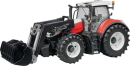 U03181 Ciągnik Steyr 6300 Terrus CVT z ładowaczem czołowym 1:16 Bruder
