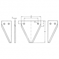 0006762341KR Nożyk kosy, 2.8 mm