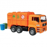 U02760 MAN REFUSE TRUCK ORANGE