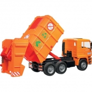 U02760 MAN REFUSE TRUCK ORANGE