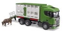 U03548 Scania Super 560R do przewozu bydła z krową 1:16 Bruder