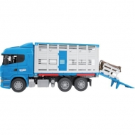 U03549 Ciężarówka Scania z przyczepą do przewożenia bydła