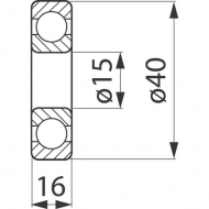 12340040 Rolka toczna