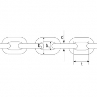 KG1031 Łańcuch o dużej wytrzymałości 10x31 mm