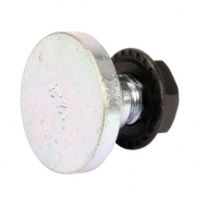 001377266N Śruba nożyka z nakrętką, M12 x 24 x 17,5
