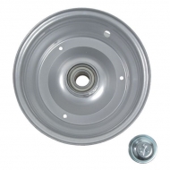 F155082564K Obręcz koła 8", z łożyskiem i kołpakiem