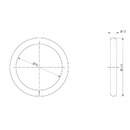 HC36 Pierścień spawany 12x91 mm