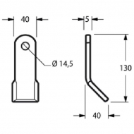 CK3410 Nóż bijaka Maletti