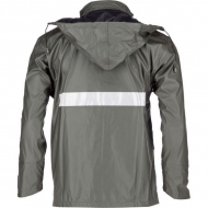 KW3182025044 Kurtka przeciwdeszczowa Protect, zielona 2XS