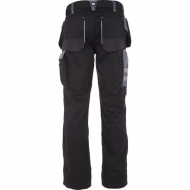 KW102830089075 Spodnie monterskie Original, czarno/szare 2XS