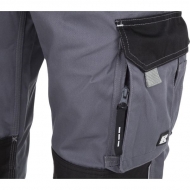 KW102830090134 Spodnie monterskie Original, szaro/czarne 5XL
