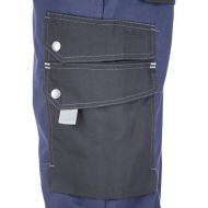 KW103024079134 Ogrodniczki monterskie granatowe-czarne 5XL, Kramp Original Light