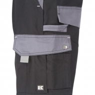KW102030089075 Spodnie robocze Original, czarno/szare 2XS