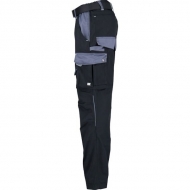 KW102030089128 Spodnie robocze Original, czarno/szare 4XL