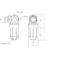 217E Zawór przelewowy B.P., pasuje do pompy Battioni Pagani, WPT 720, WPT720
