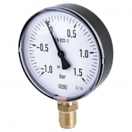 53617509MW160R16 Manowakuometr glicerynowy, -1 / +1,5 bar WIKA