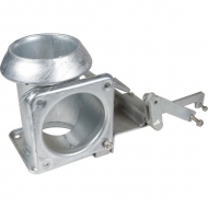 6890500KR Dźwignia +trójnik 6"-6" zł.zacis.ż