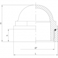 0300040 Wziernik kompletny 3"