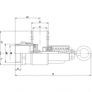 0250013 Zawór bezpieczeństwa 2 1/2" MZ, wóz asenizacyjny ARZO0870070000, 0250013, WPT720P