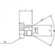 VSZ04 Korek 1/4 BSP