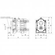 BREVO170P Pompa BP BR-EVO 166m³/h Riem.S