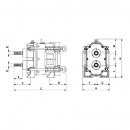 BREVO50D Pompa BP BR-EVO 38m³/h bezp.