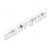 DOR005 Pierścień samouszczelniający 56x2 mm