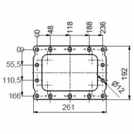 APK0000190 Pompa płatów obrotowa R136-210S + rama